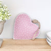 Pink Spotty Heart
