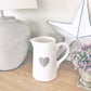 White Heart Jug
