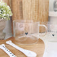 Heart Glass Mug