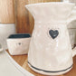 Dimple Heart Jug
