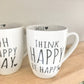 Quote Heart Mugs
