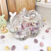 Glass Bunny Mini Egg Jar