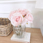 Glass Ribbed Vase