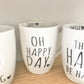 Quote Heart Mugs