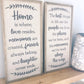Home and Love Plaques