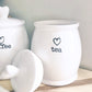 Tea, Coffee and Sugar Jars