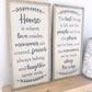 Home and Love Plaques