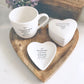 Just be Yourself Ceramic Heart Box